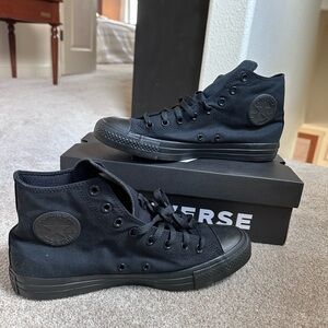 Converse Black High-Top Sneakers